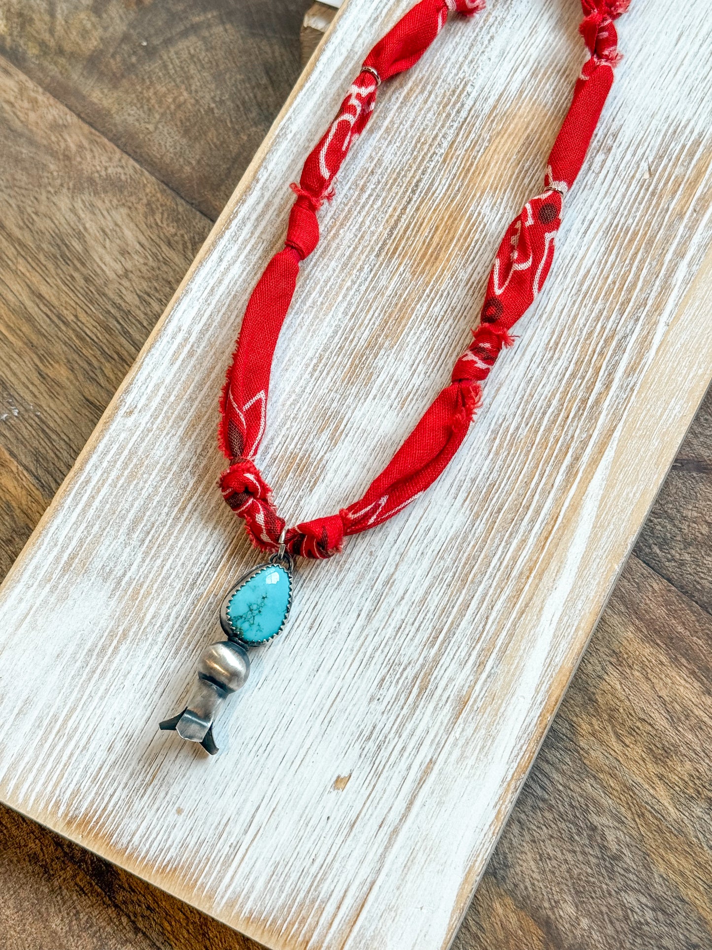 Squash Blossom Pendant + Orange