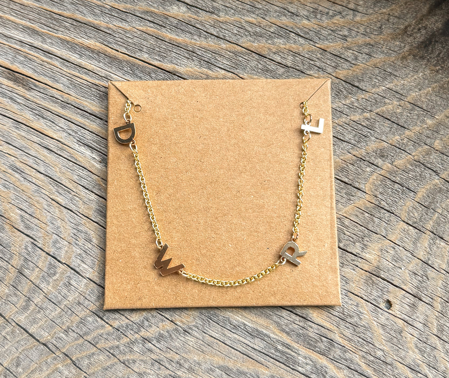 Custom Initial Necklace