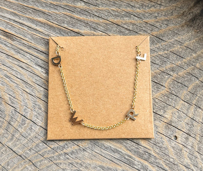 Custom Initial Necklace