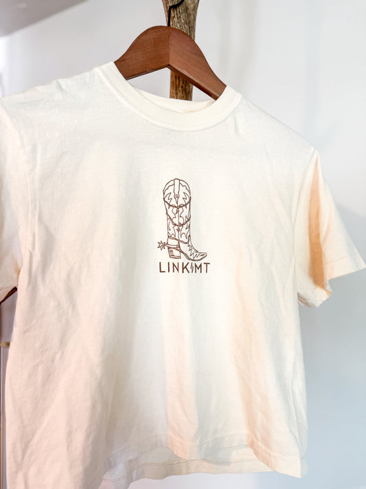 LINK MT | Off White Tee
