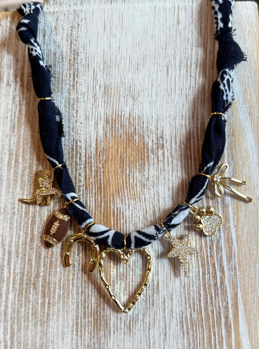 MSU | Navy Blue | 7 Charms