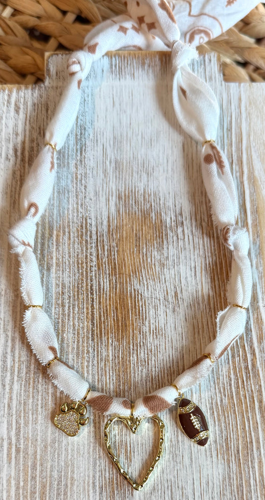 MSU | Hand-dyed White | 3 Charms
