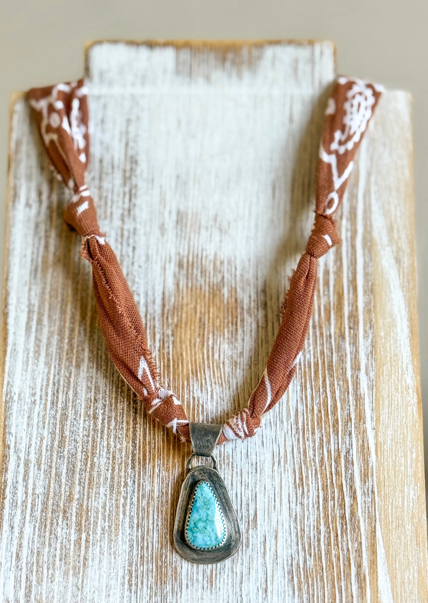 Genuine Turquoise Pendant