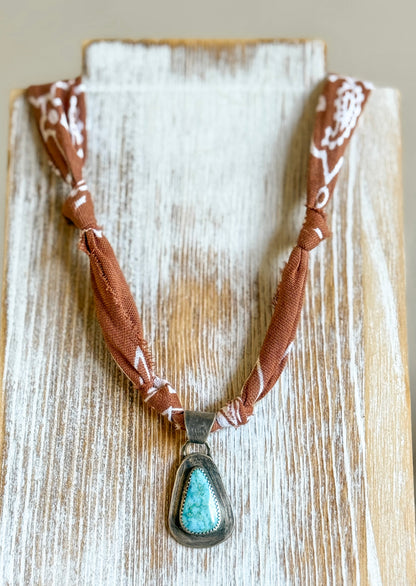 Genuine Turquoise Pendant