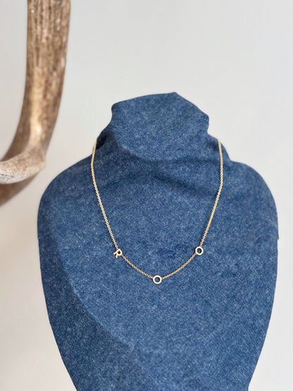 Custom Initial Necklace