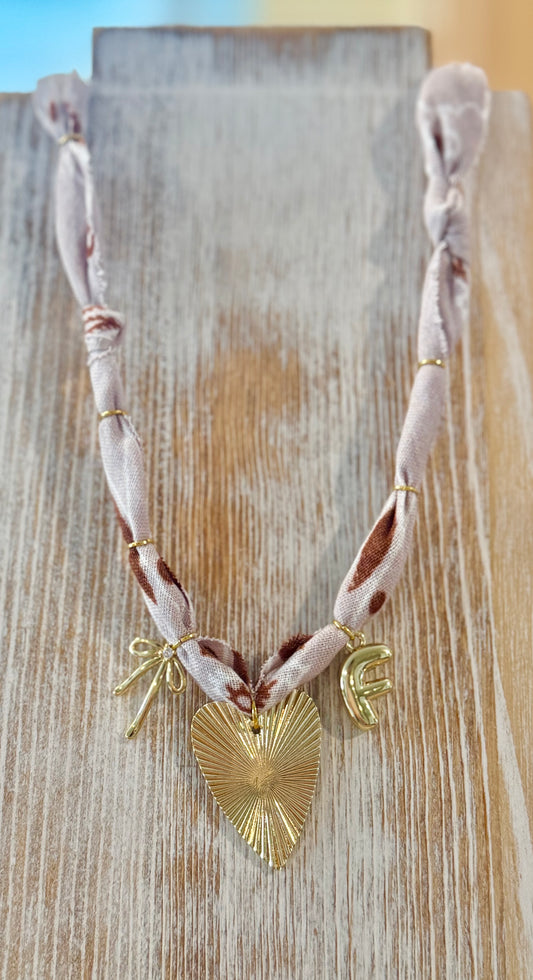 Starburst Heart + Taupe