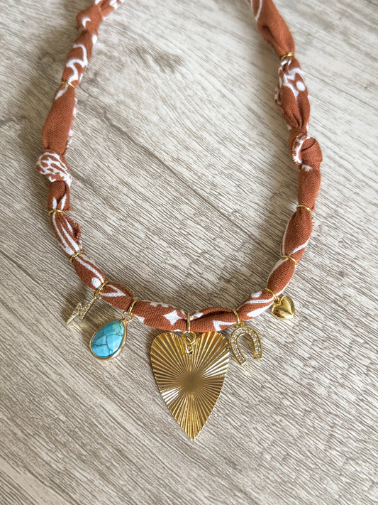 Starburst Heart & Turquoise