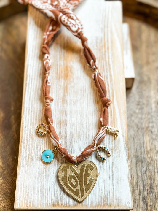 Lucky Turquoise + Brown