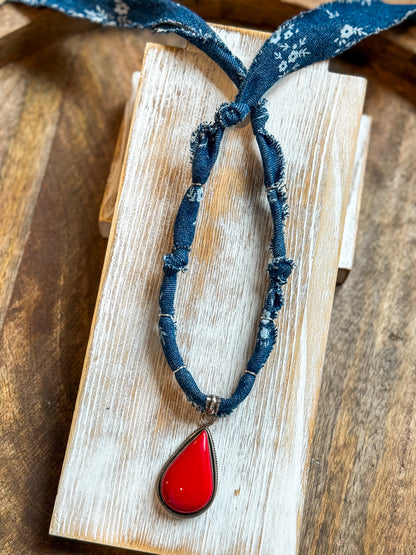 Coral + Denim